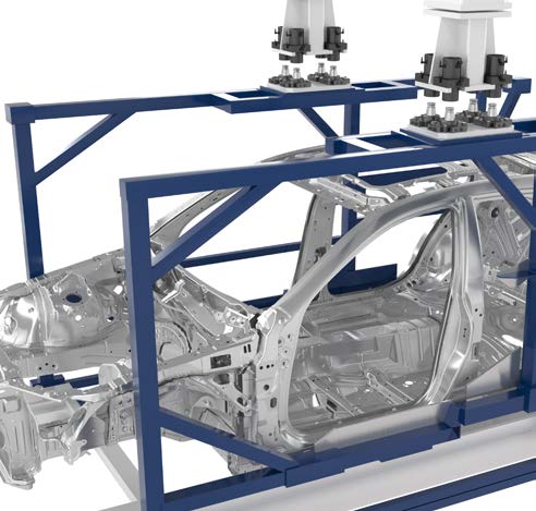 夹紧油缸及其他功能配件